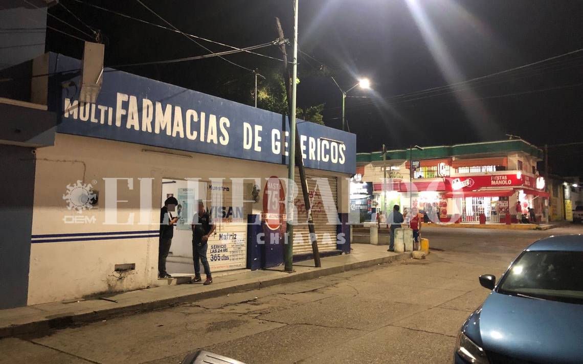 Delincuentes atracan farmacia en la colonia Bienestar Social - El